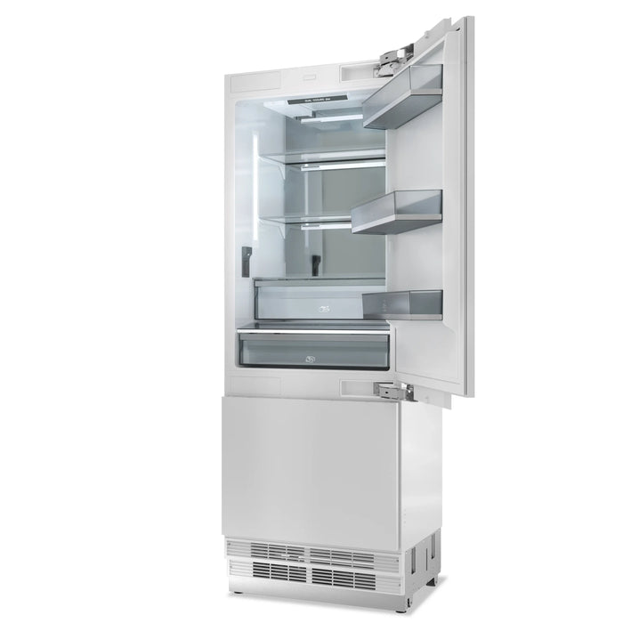 Thor Kitchen 30-Inch Built-In Bottom Freezer Refrigerator in Stainless Steel (XRF3016BB-SS)