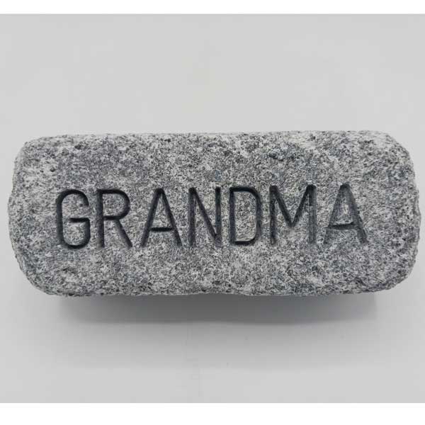 GRANDMA, Engraved Soapstone