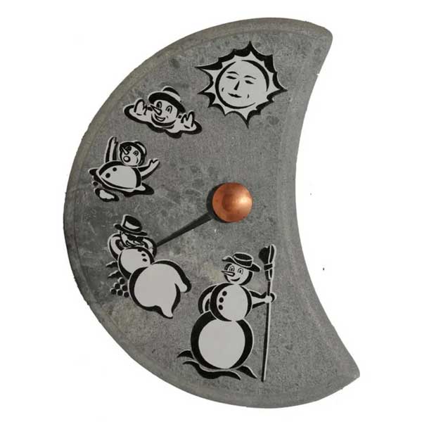 LUMIUKKO, Snowman Soapstone Thermometer