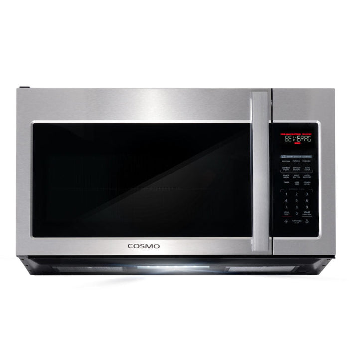 Cosmo Package - 30" Electric Range, Refrigerator with Ice Maker, Dishwasher and Microwave, COS-4PKG-227