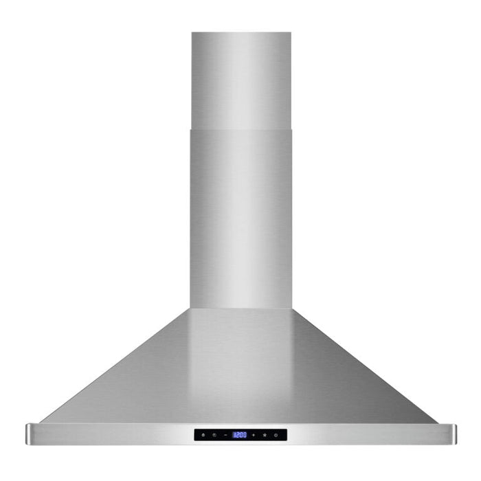 Cosmo Package - 30" Gas Range, Wall Mount Range Hood, Refrigerator with Ice Maker and Dishwasher, COS-4PKG-097