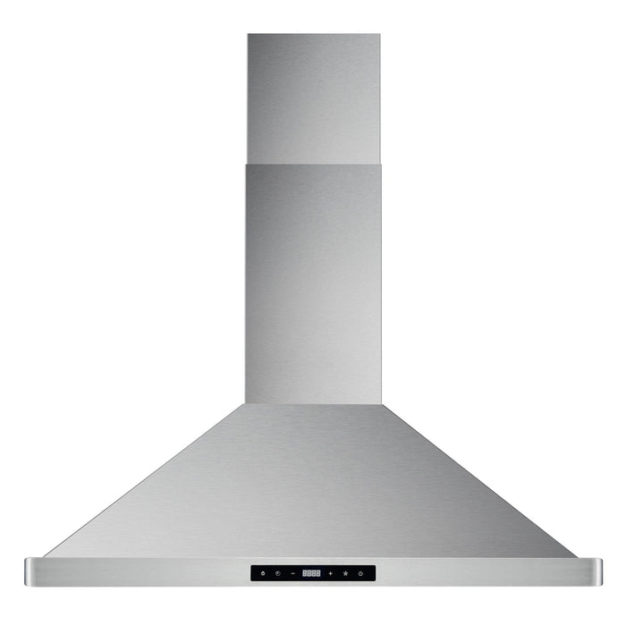 Cosmo 30" 380 CFM Convertible Wall Mount Range Hood with Digital Touch Controls and Carbon Filter Kit, COS-63175S-DL