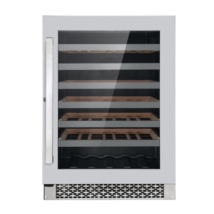 Cosmo Package - 48" Gas Range, Under Cabinet Range Hood, Dishwasher and Wine Cooler, COS-4PKG-123