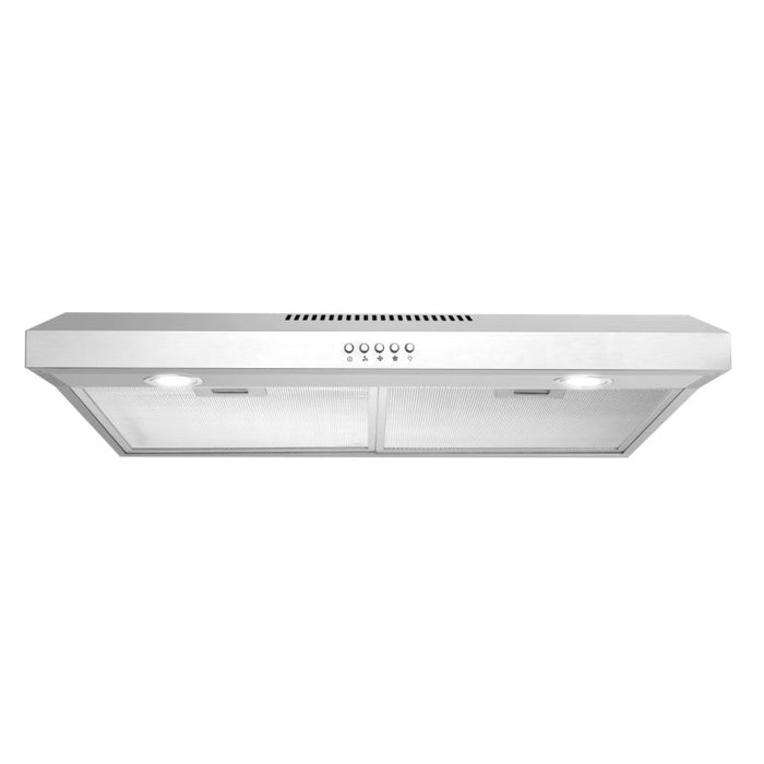 Cosmo 30" Convertible Under Cabinet Range Hood in Stainless Steel, COS-5U30