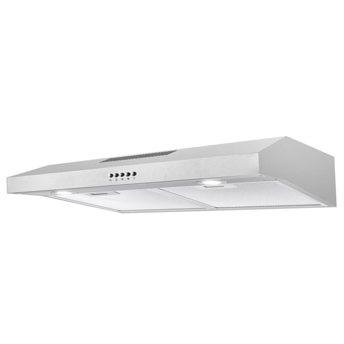 Cosmo 30" Convertible Under Cabinet Range Hood in Stainless Steel, COS-5U30