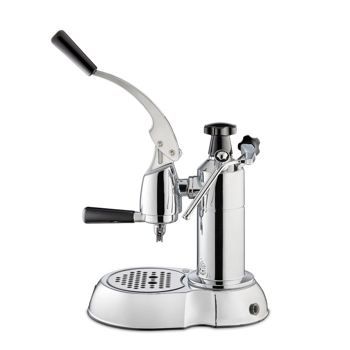 La Pavoni "Stradivari" 8 Cup-Chrome & Black #ESC-8