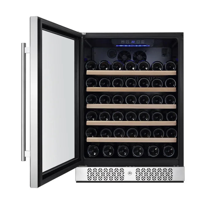 Empava 24" 52 Bottle Wine Cooler, EMPV-WC03S