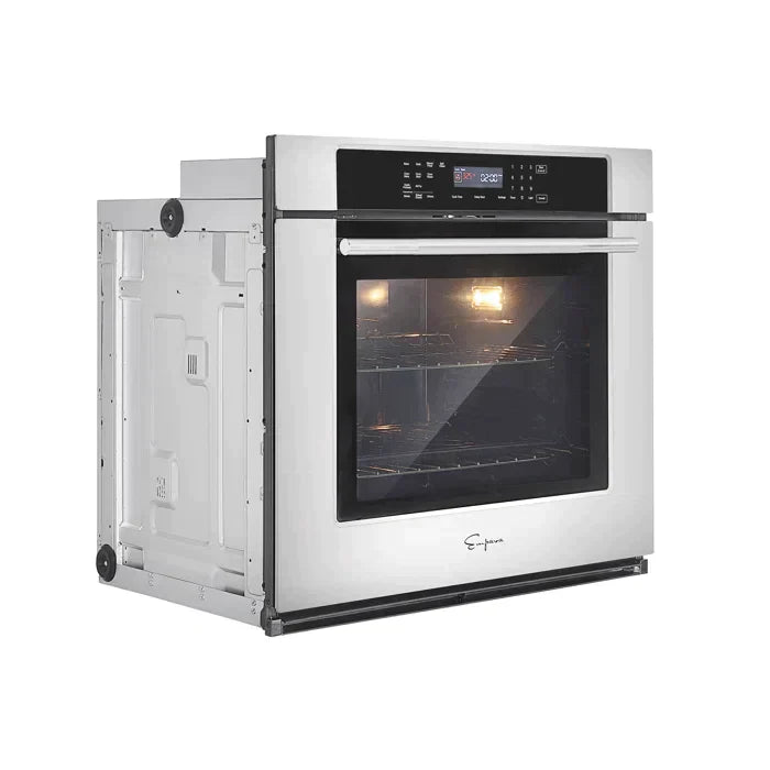 Empava Appliance Package-Empava 30" Air Fry Electric Oven, Empava 30" Cooktop, Empava 30" Convertible Vent Wall Mount Range Hood, AP-EMPV-30WO04-3