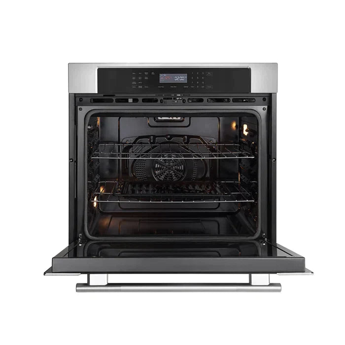 Empava Appliance Package-Empava 30" Air Fry Electric Oven, Empava 30" Cooktop, Empava 30" Convertible Vent Wall Mount Range Hood, AP-EMPV-30WO04-3