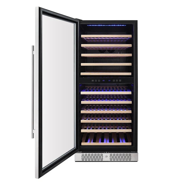 Empava 24" 116 Bottle Dual Zone Wine Cooler, EMPV-WC06D