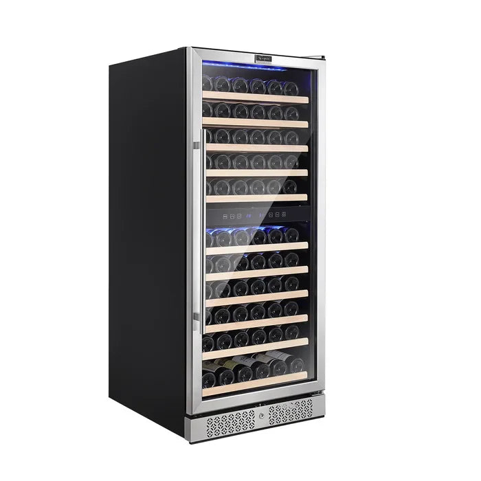 Empava 24" 116 Bottle Dual Zone Wine Cooler, EMPV-WC06D