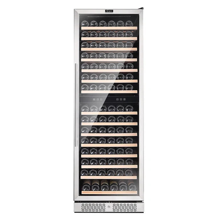 Empava 24" 160 Bottle Dual Zone Wine Cooler, EMPV-WC08D