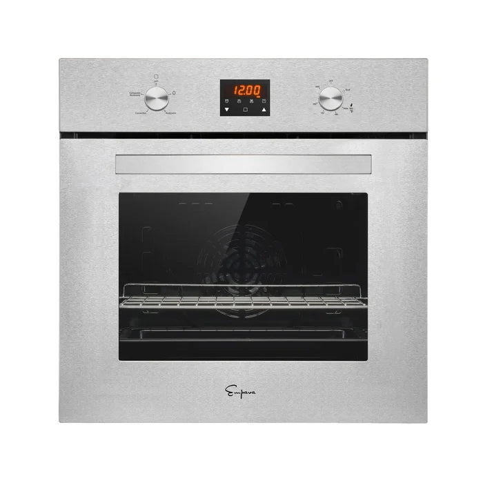 Empava Appliance Package-Empava 24" Natural Gas Oven, Empava 30" Cooktop, Empava 30" Convertible Vent Wall Mount Range Hood, AP-EMPV-24WO09-3