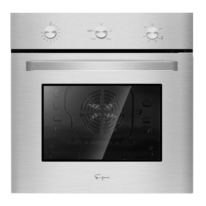 Empava 24" Single Natural Gas Wall Oven - 2.3 cu. ft., EMPV-24WO08