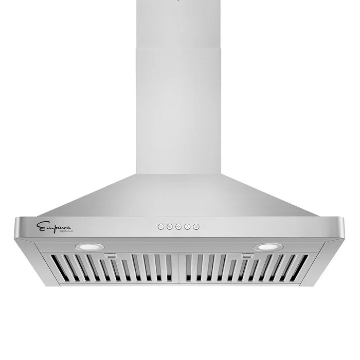 Empava 30" 400 CFM Wall Mount Range Hood in Stainless Steel, EMPV-30RH05