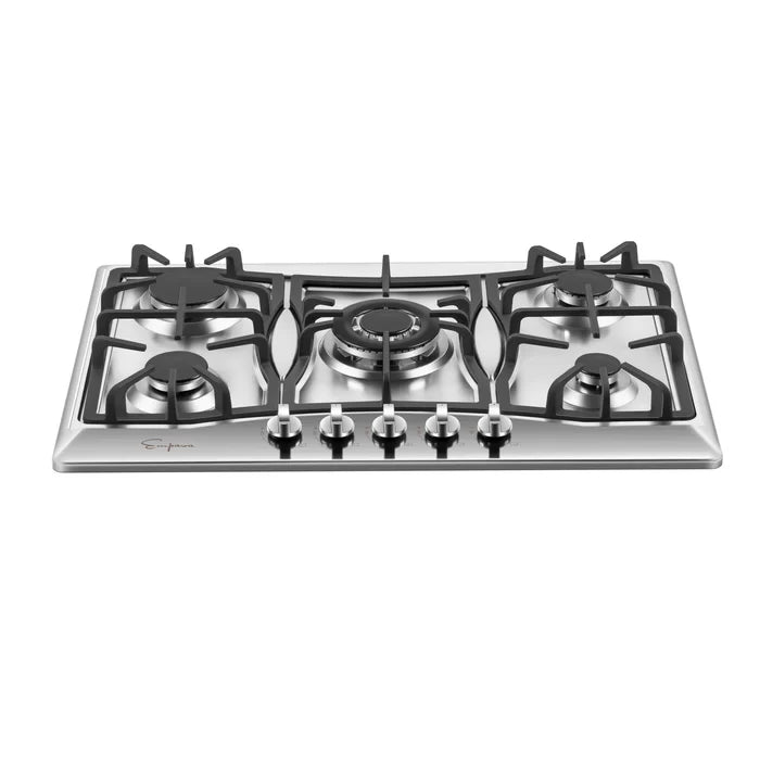 Empava 30" Stainless Steel Built-In Cooktop with 5 Gas Burners, EMPV-30GC21