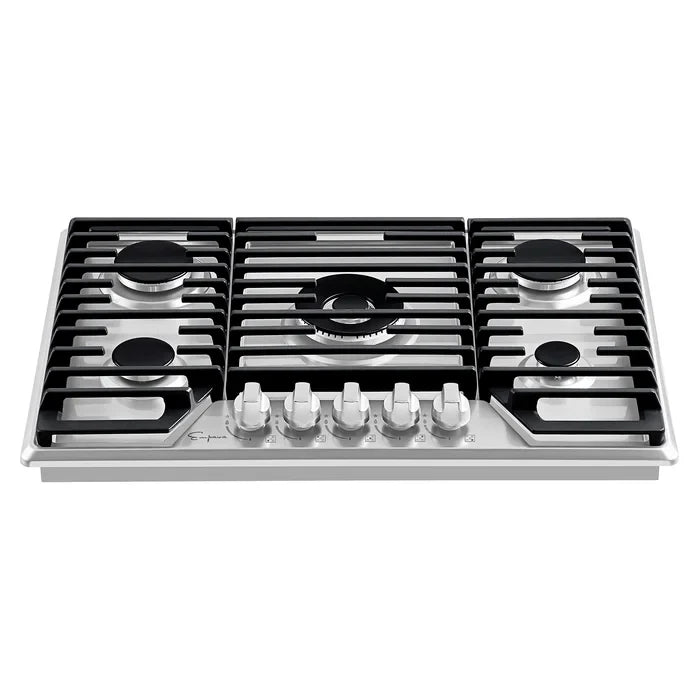 Empava 30" Stainless Steel Built-In Cooktop with 5 Gas Burners, EMPV-30GC37