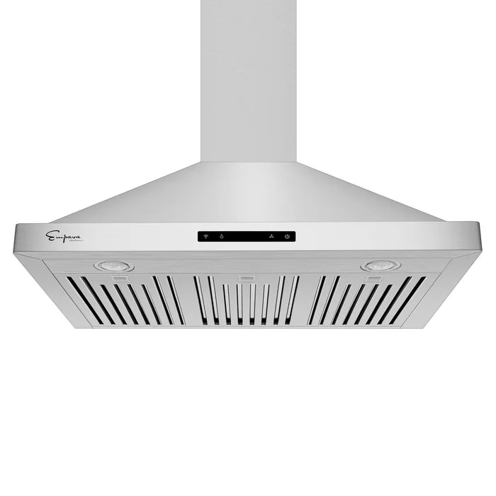 Empava 36" 380 CFM Wall Mount Range Hood in Stainless Steel, EMPV-36RH04