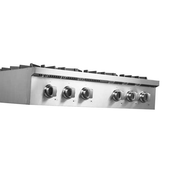 Forno 36" Gas Rangetop With 6 Sealed Burners in Stainless Steel, FCTGS5737-36