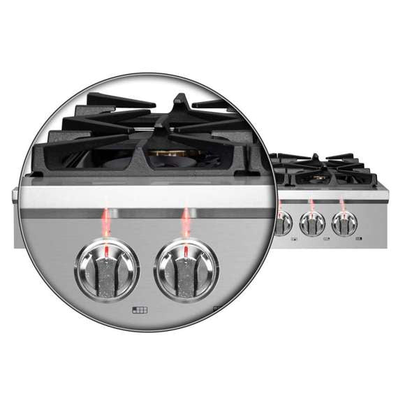 Forno 48" Gas Rangetop With 8 Sealed Burners in Stainless Steel, FCTGS5751-48