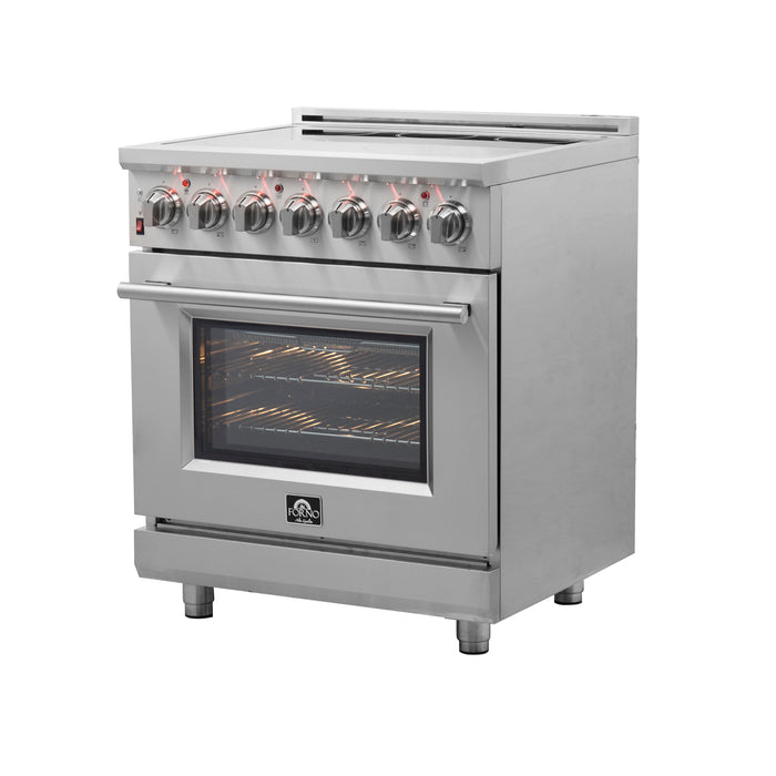 Forno 30" Freestanding Electric Range with 5 Elements, FFSEL6020-30