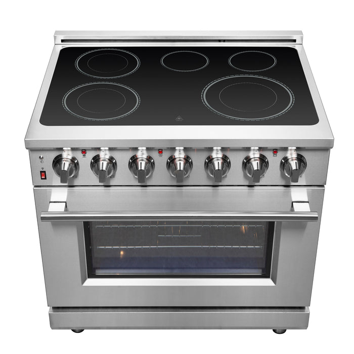 Forno 36" Freestanding Electric Range with 5 Elements, FFSEL6020-36