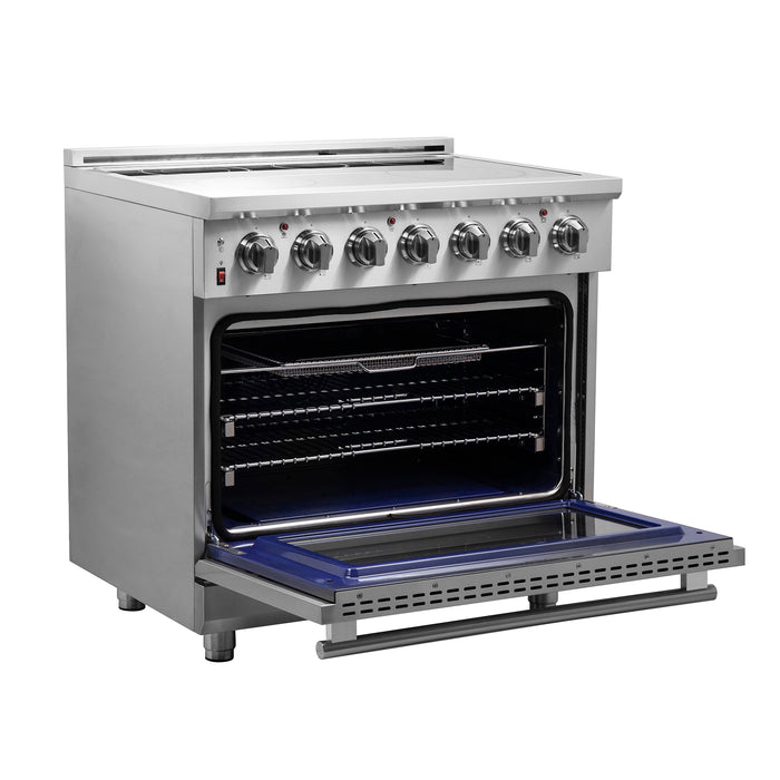 Forno 36" Freestanding Electric Range with 5 Elements, FFSEL6020-36