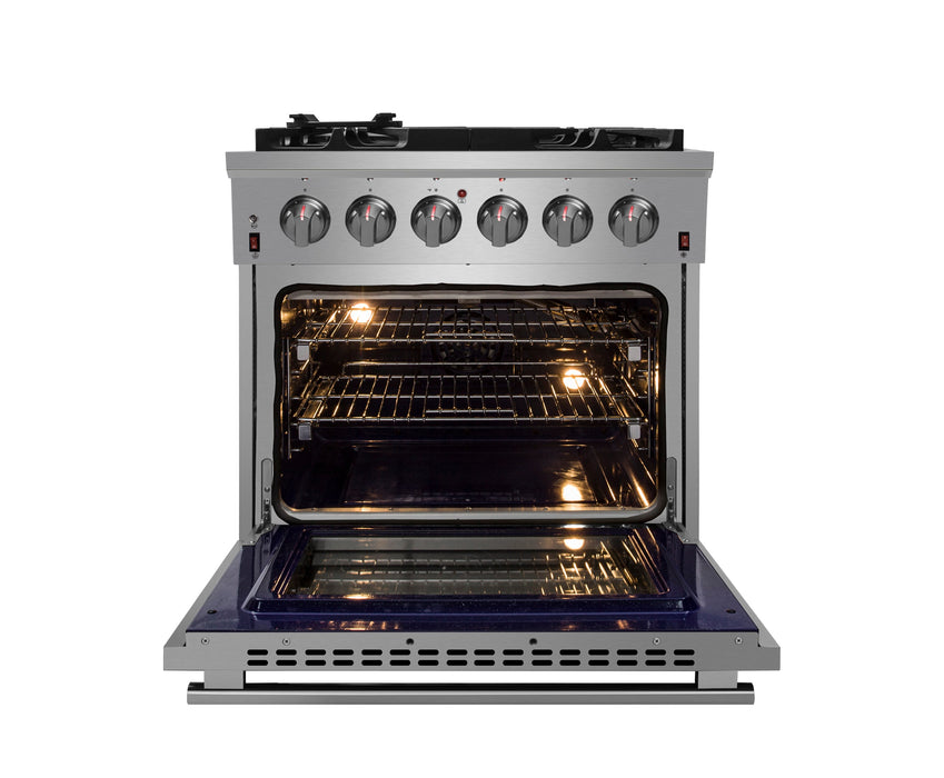 Forno 30″ Freestanding Gas Range with 5 Burners, FFSGS6239-30