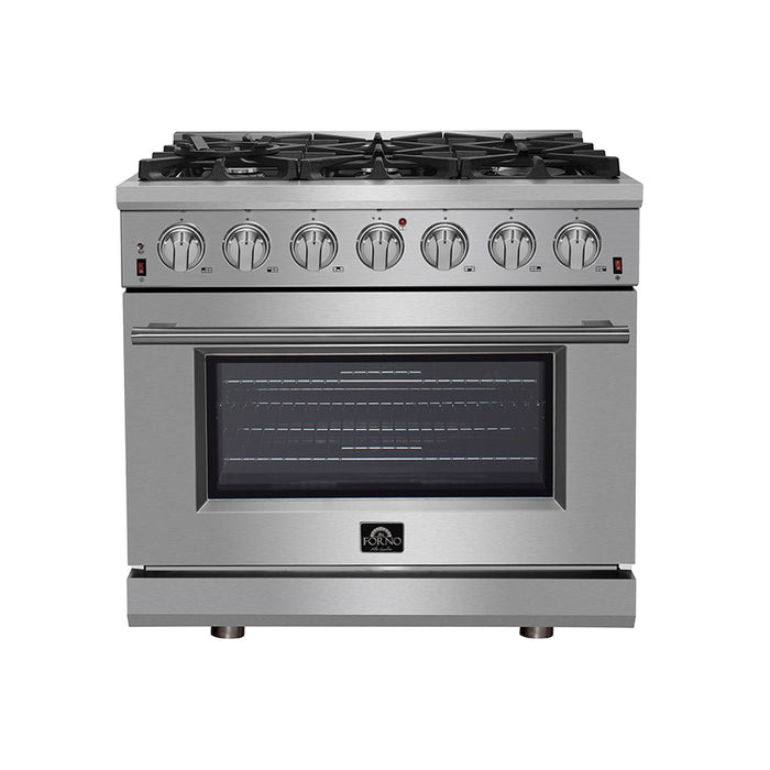 Forno 36″ Freestanding Gas Range with 6 Burners, FFSGS6239-36