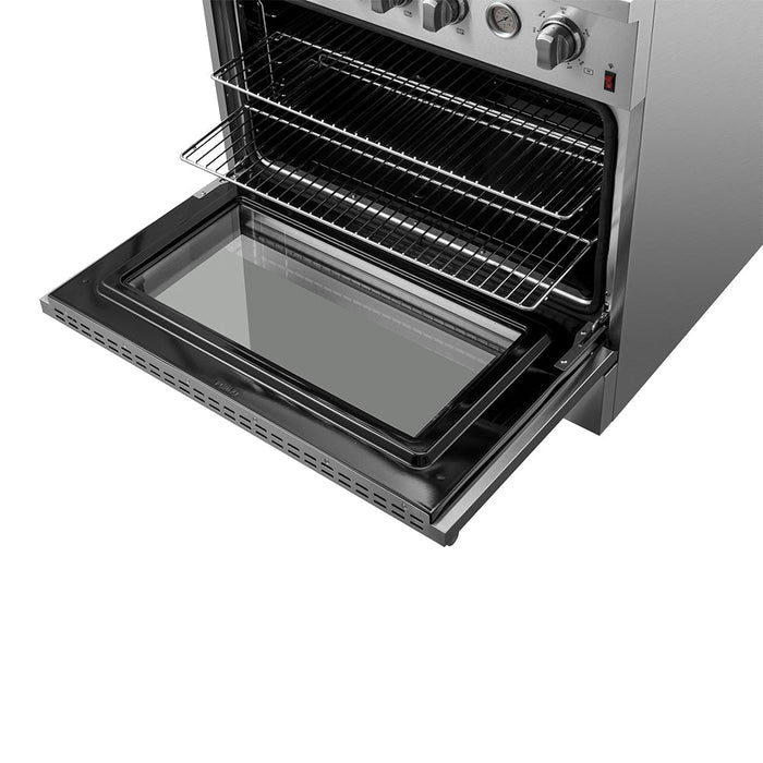 Forno 36" 5.36 cu.ft. Gas Range with 6 Burners and Built-In Temperature Gauge, FFSGS6277-36