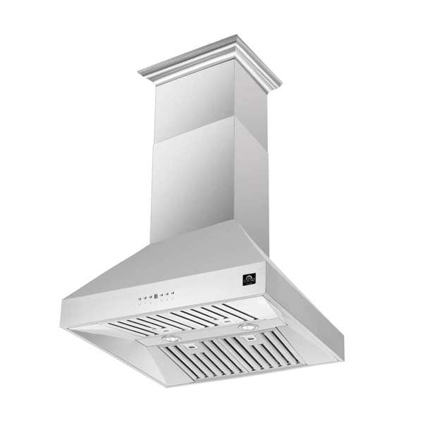 Forno 30" Island Range Hood in Stainless Steel, FRHIS5129-30