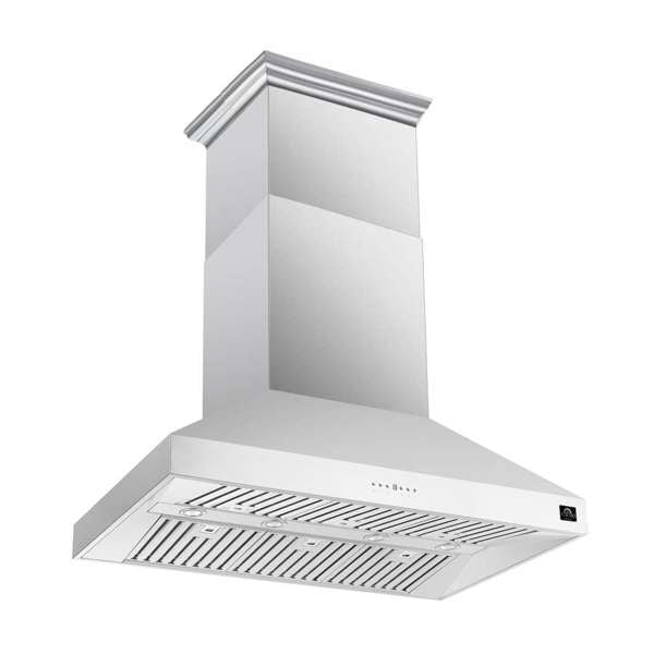 Forno 48" Island Range Hood in Stainless Steel, FRHIS5129-48