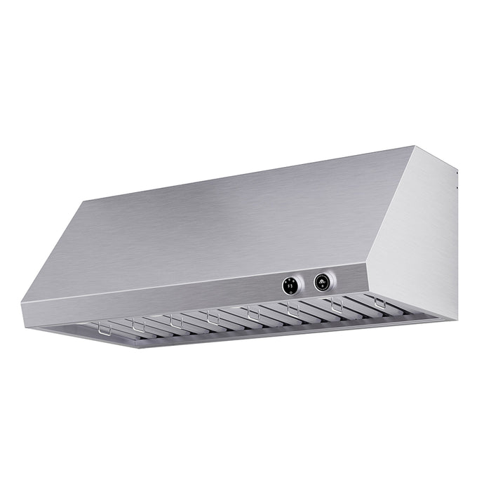 Forno 48'' 1,200 CFM Wall Mount Range Hood in Stainless Steel, FRHWM5009-48