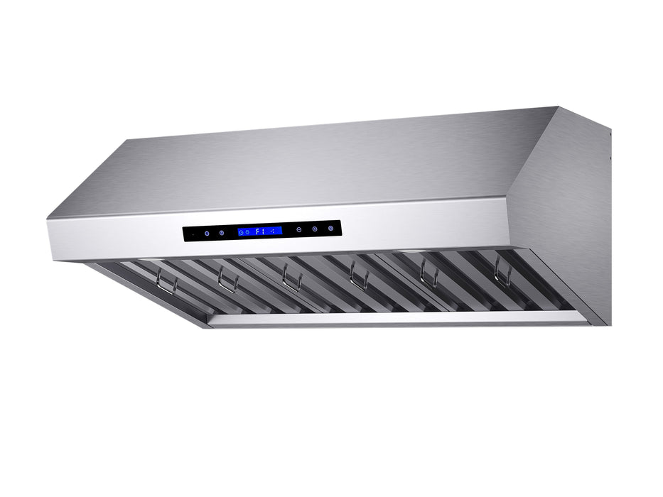 Forno 36'' 500 CFM Wall Mount Range Hood in Stainless Steel, FRHWM5030-36