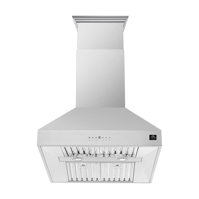 Forno 30" Wall Mount Range Hood in Stainless Steel, FRHWM5094-30