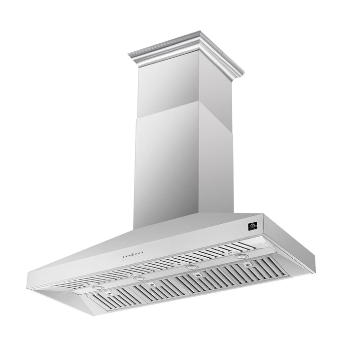 Forno 60" Wall Mount Range Hood in Stainless Steel, FRHWM5094-60