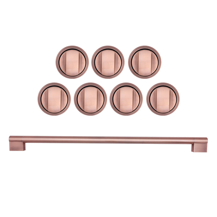 Cosmo Rose Gold Handle and Knob Set for GRP366 Range, GRP366HK-RGD