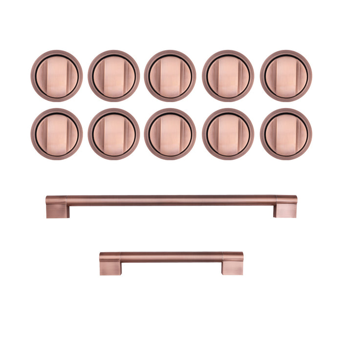 Cosmo Rose Gold Handle and Knob Set for GRP486G Range, GRP486GHK-RGD