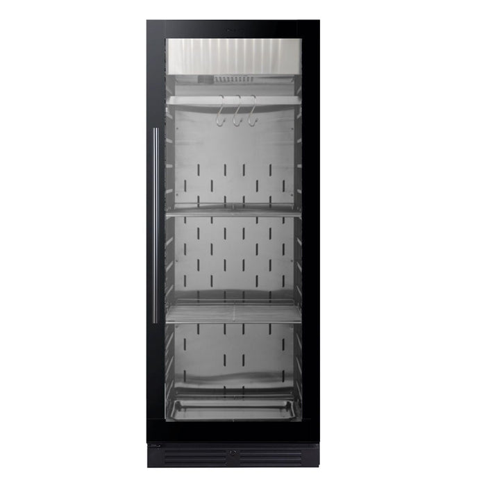 KingsBottle Glass Door Home and Commercial Upright Steak Ager Refrigerator