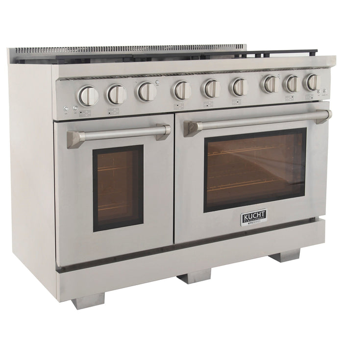 Kucht Professional 48 in. 6.7 cu ft. Natural Gas Range, KFX480