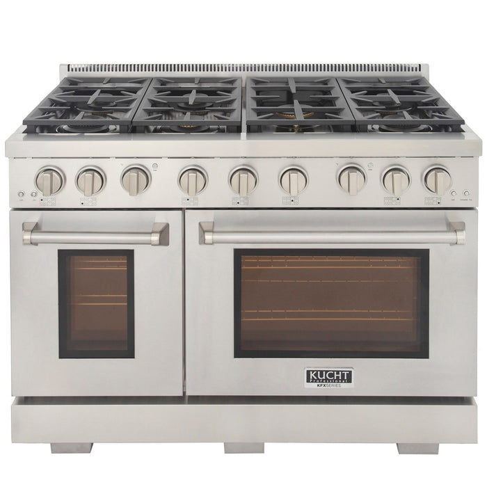 Kucht Professional 48 in. 6.7 cu ft. Natural Gas Range, KFX480