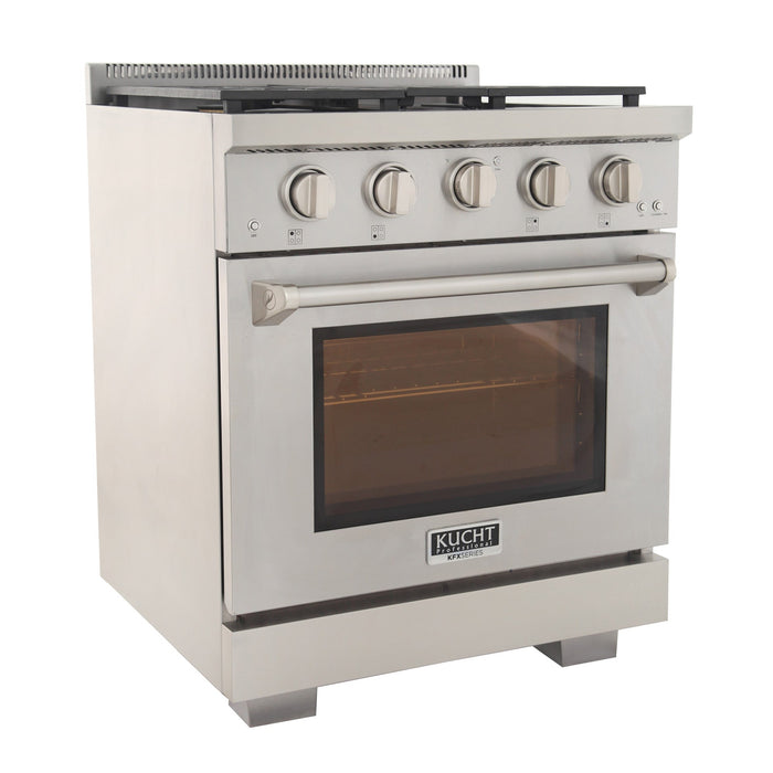 Kucht Professional 30 in. 4.2 cu ft. Natural Gas Range, KFX300