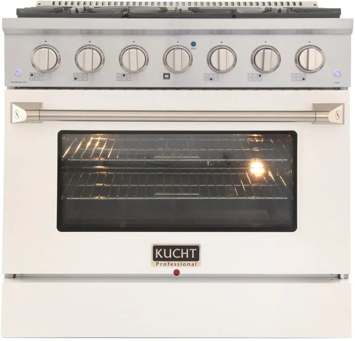 Kucht Professional 36 inch 5.2 Cu. Ft. Gas Range