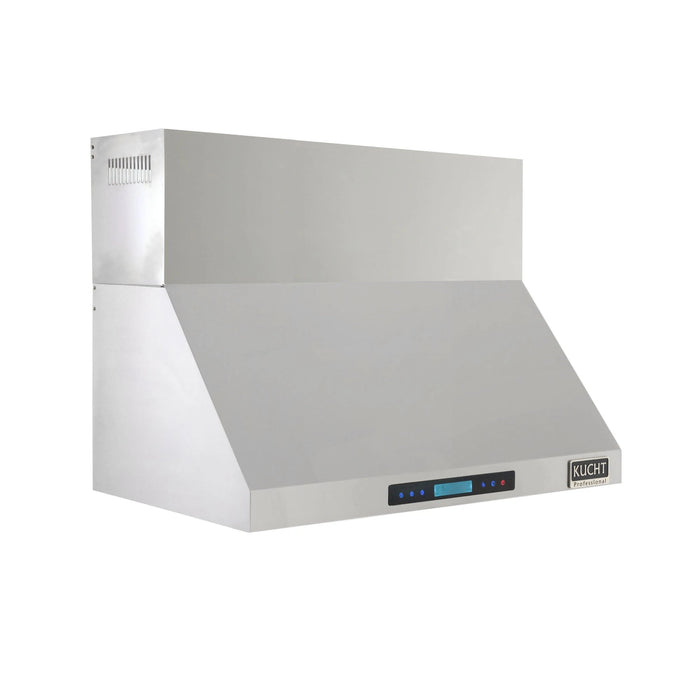 Kucht 30 in. Wall Mounted Range Hood in Stainless Steel KRH3021A