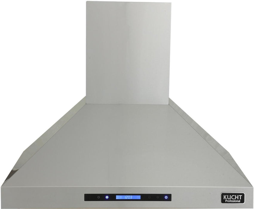 Kucht Professional 36 in. 5.2 cu ft. Natural Gas Range, Range Hood, Dishwasher & Microwave Drawer Package, AP-KNG361-S-4