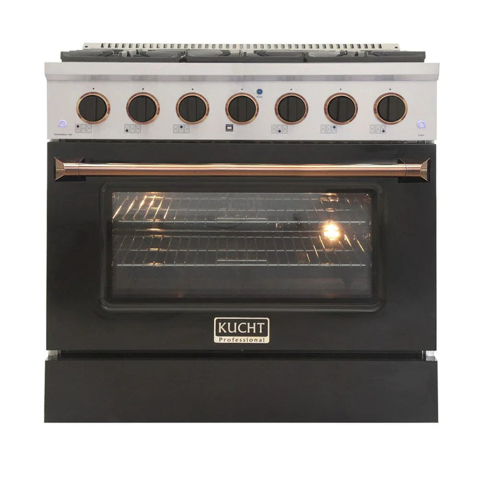 Kucht Professional 36 inch 5.2 Cu. Ft. Gas Range