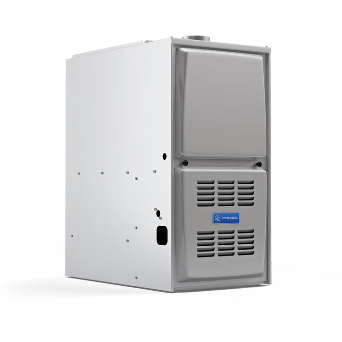 MRCOOL 80% AFUE 3 Ton 45,000 BTU Upflow/Horizontal 5-Speed Gas Furnace, MGM80SE045A3A