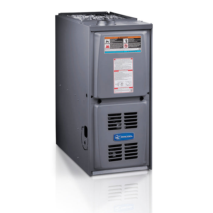 MRCOOL 80% AFUE 4 Ton 90,000 BTU 1,600 CFM Upflow/Horizontal 5-Speed Gas Furnace, MGM80SE090B4A