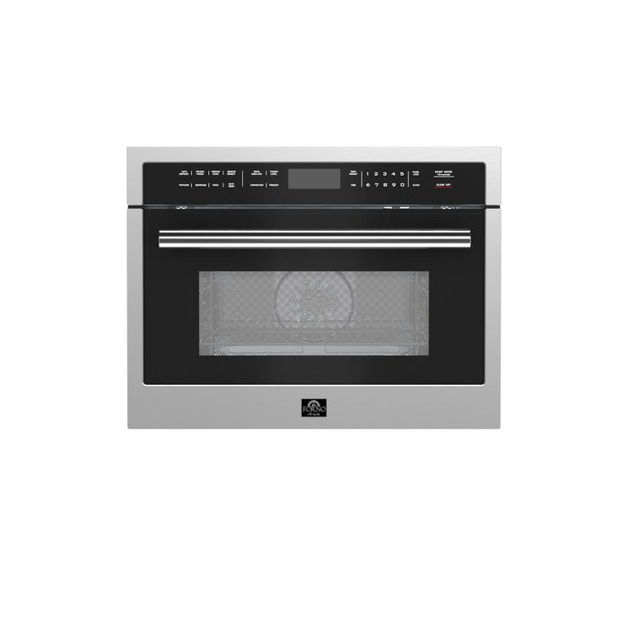 Forno 24 inch Microwave Oven In Stainless Steel, 1.6 cu.ft., FMWDR3093-24