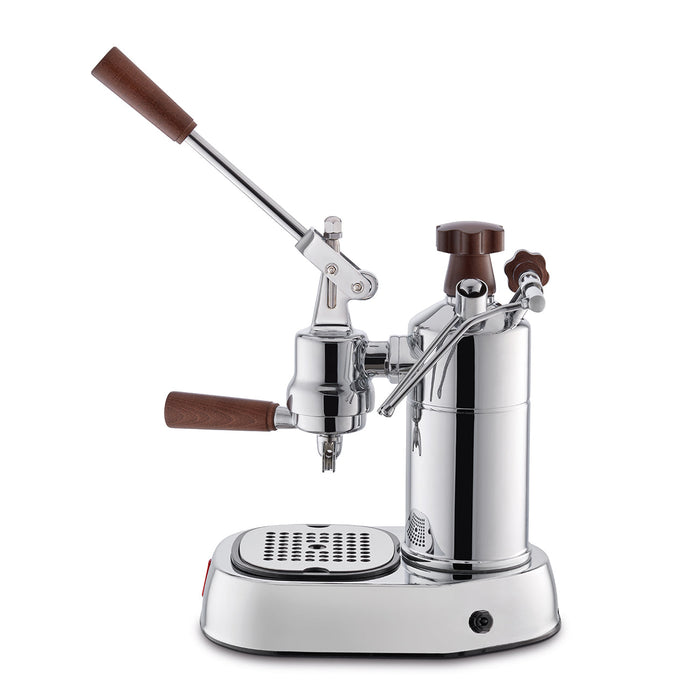 La Pavoni Professional - Chrome with Wood #PCW-16